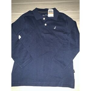Nautica Long Sleeve Shirt, Navy, Youth Small‎ (4)